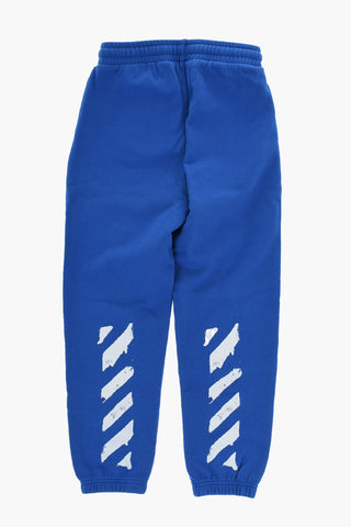 Joggers in Cotone a Tinta Unita con 2 Tasche