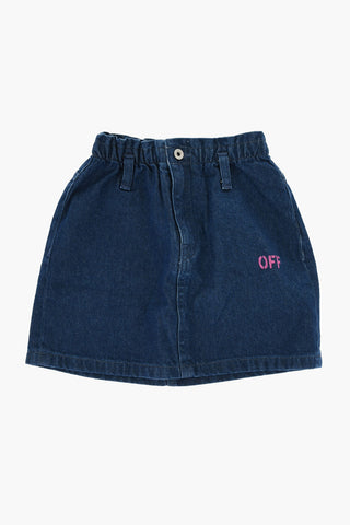 Denim Skirtwith Belt Loops