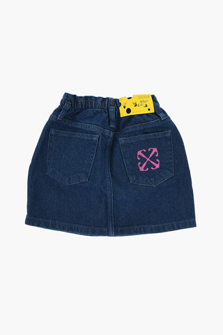 Denim Skirtwith Belt Loops