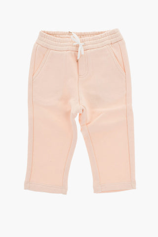Joggers in Felpa a Tinta Unita con 2 Tasche