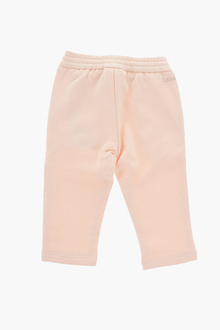 Joggers in Felpa a Tinta Unita con 2 Tasche
