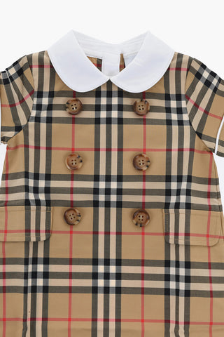 Pagliaccetto OCTAVIAN In Cotone a Quadri Plaid con Colletto