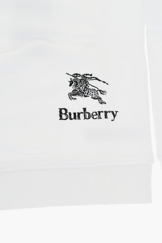Cotton SCRIBL Crew-neck Sweatshirt with Embroidery Logo
