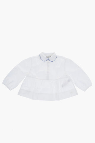 Cotton LAUREN Shirt with Pleats