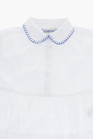 Cotton LAUREN Shirt with Pleats