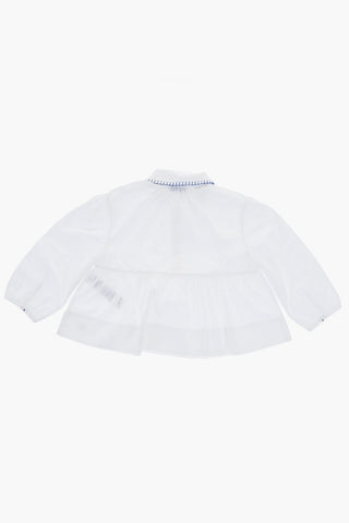 Cotton LAUREN Shirt with Pleats