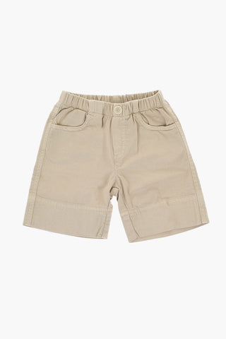 4 Pockets Cotton Stretch Shorts