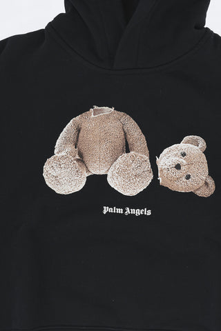 Cotton Hoodie with Frontal Print