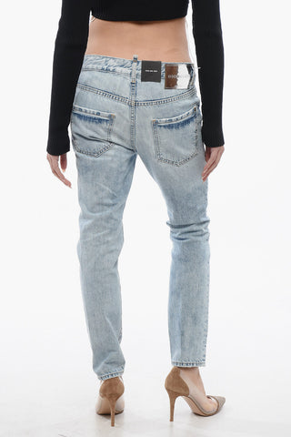 Light Washed Cool Girl Fit Denims 15cm