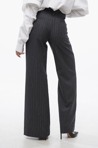 Nadelstreifenhose FORGED IRON Wide-Fit