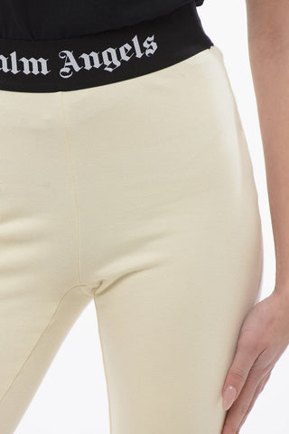 Flared Fit LOGO TAPE Sweatpants with Elastic Waistband