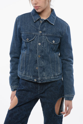 Padded ROUND PKT Denim Jacket