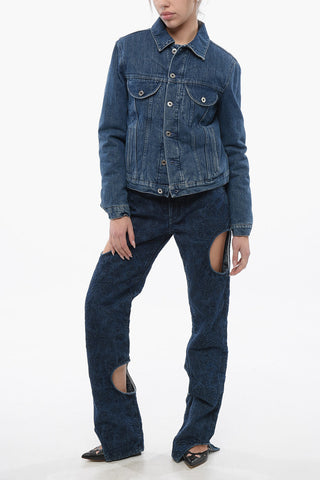 Padded ROUND PKT Denim Jacket