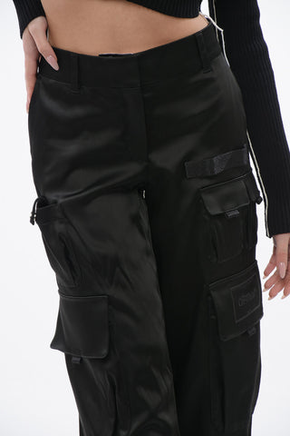 Pantaloni TOYBOX Cargo In Satin