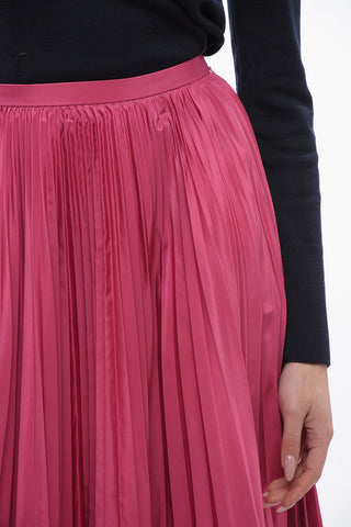 Taffetà Accordion Midi Skirt