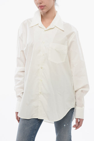 MM6 Camicia a Spalla Scesa con Cut Out