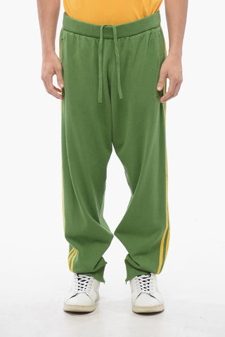 ADIDAS Joggers in Cotone con Bande Laterali a Contrasto