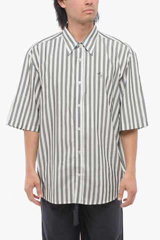 Awning Striped Shirt with Classic Collar