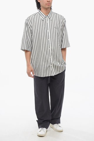Awning Striped Shirt with Classic Collar