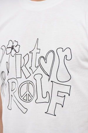 Cotton Crew-Neck T-Shirt With Embroidered Logo