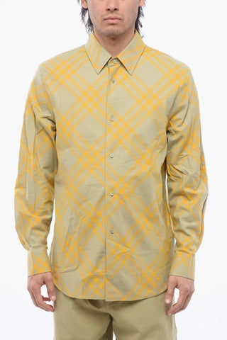 Camicia Check in Cotone