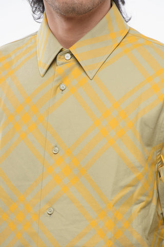 Camicia Check in Cotone