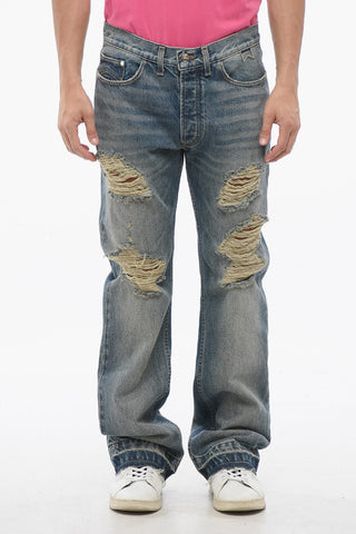 Jeans Distressed Ad Orlo Sfrangiato 23cm
