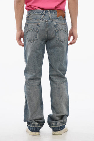 Jeans Distressed Ad Orlo Sfrangiato 23cm