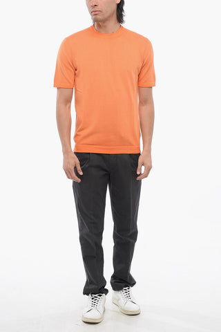 Cotton Knit T-shirt