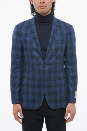 CC COLLECTION Blazer RIGHT aus Wollmischung im District-Karo