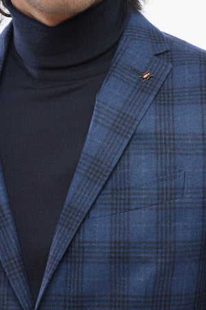 CC COLLECTION Blazer RIGHT aus Wollmischung im District-Karo