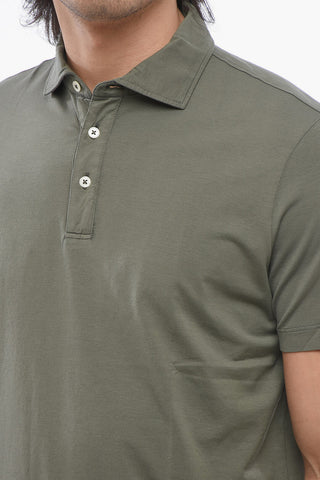 Short Sleeved Cotton Polo