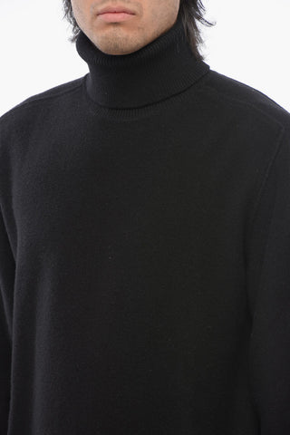 Turtleneck Cashmere Blend Pullover