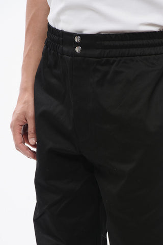 Twill Cotton Pants with Cuffs