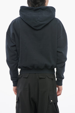 Printed Hoodie with Patch Pocket