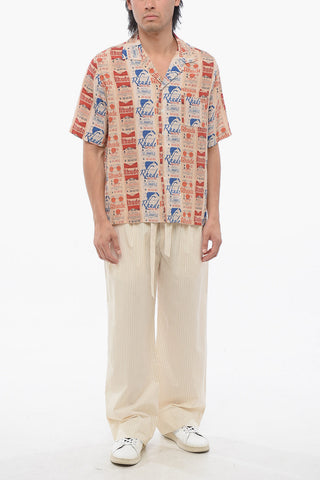 All-Over Printed Silk VOYAGE Shirt