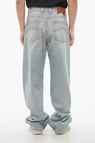 Light Washed Baggy Fit Jeans 26cm