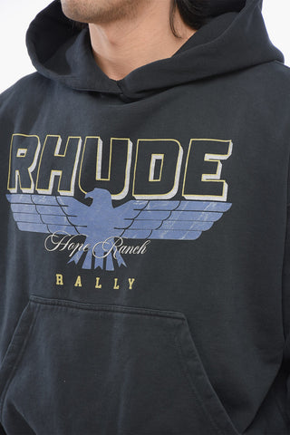 Printed Hoodie with Patch Pocket