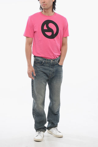 Jeans 90S a Lavaggio Scuro con Passanti 22cm