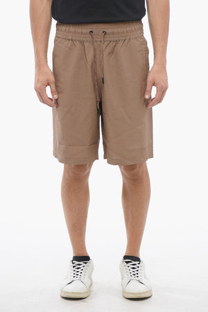 4-Taschen-Shorts mit elastischem Bund und Kordelzug