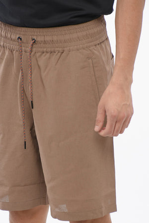 4-Taschen-Shorts mit elastischem Bund und Kordelzug