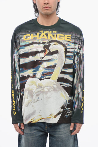 T-Shirt WINDS OF CHANGE aus technischem Gewebe