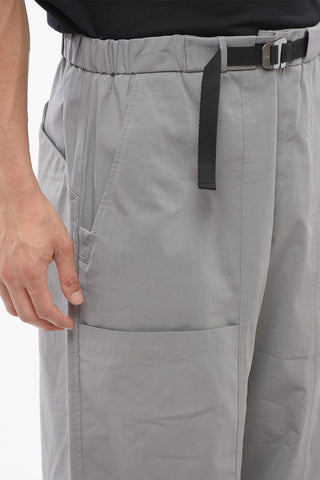 Cotton and Nylon CLIMBING Cargo Pants with Industrial Belt