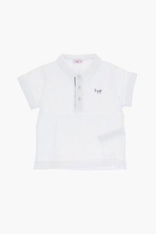 Set Polo a 3 Bottoni e Pantaloni a Righe Awning