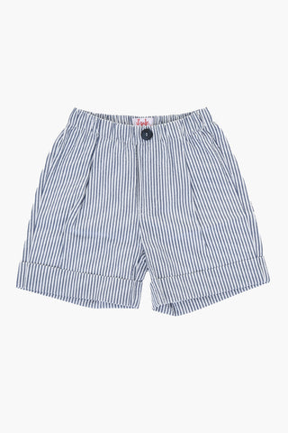 Set Polo a 3 Bottoni e Pantaloni a Righe Awning