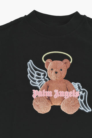Printed BEAR ANGEL Crew-neck T-Shirt