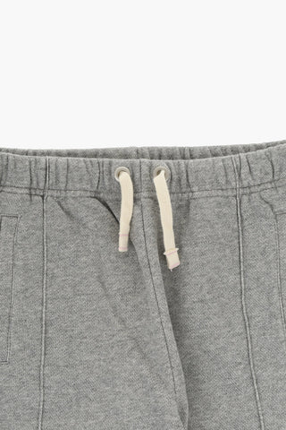 Lurex Sweatpants with Ankle Slit