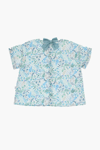 Set Blusa a Fantasia Floreale e Shorts