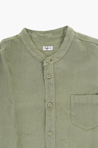 Linen Shirt and Shorts Set