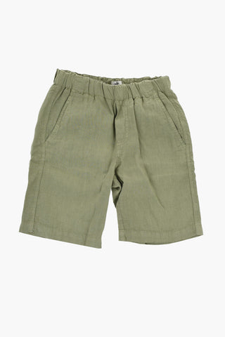 Linen Shirt and Shorts Set